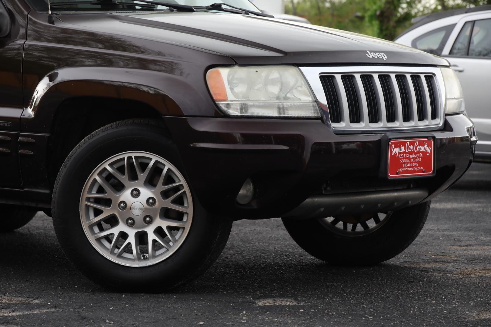2004 PURPLE JEEP GRAND CHEROKEE Limited 2WD (1J8GX58N44C) with an 4.7L V8 SOHC 16V engine, 4-SPEED AUTOMATIC OR 5-SPEED AUTOMATIC transmission, located at 420 E. Kingsbury St., Seguin, TX, 78155, (830) 401-0495, 29.581060, -97.961647 - Photo#2
